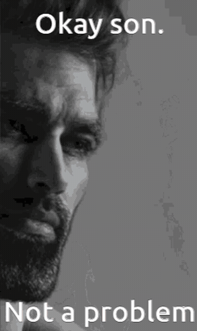Black And White Man Saying Okay Son Not A Problem GIF