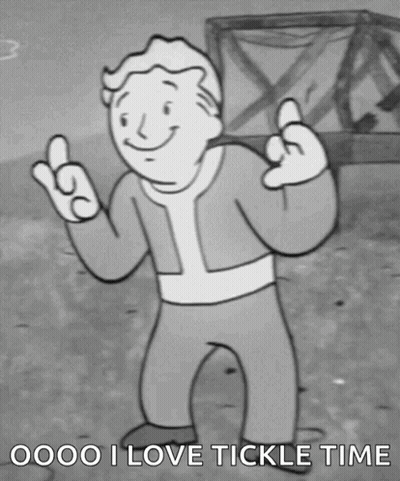 Black And White Man Saying Oooo I Love Tickle Time GIF