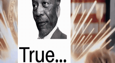 Black And White Man Saying True GIF