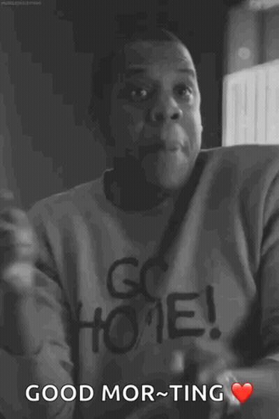 Black And White Man Shirt Saying E GIF