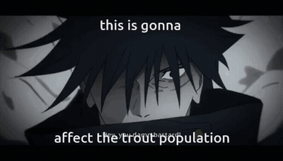 Black And White Man This Is Gonna Affect The Trout Population GIF
