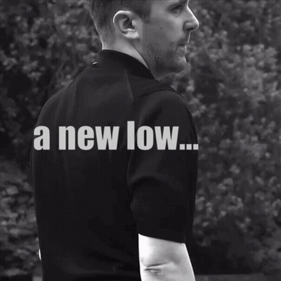 Black And White Man With A New Low On His Back GIF