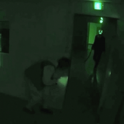 Black And White Man With Absolute Autism GIF