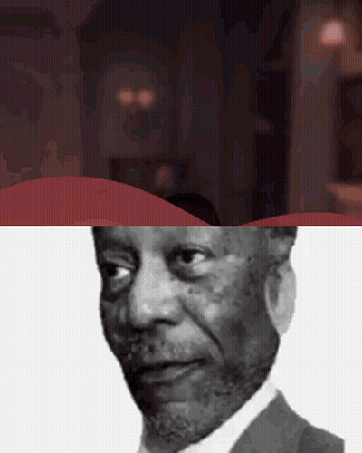 Black And White Man With Beard Making Funny Face GIF