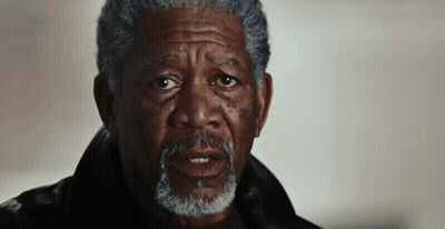 Black And White Man With Beard Making Funny Face GIF