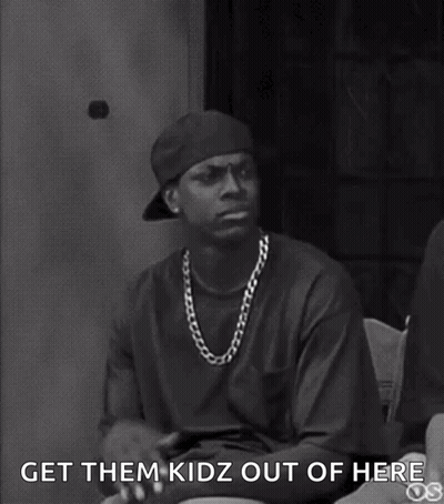 Black And White Man With Hat And Chain GIF