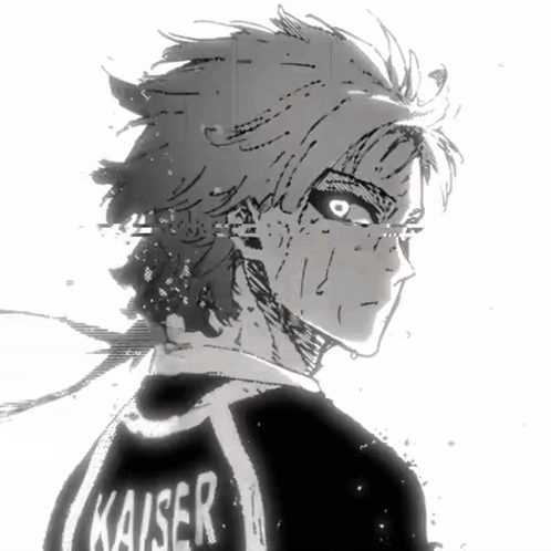 Black And White Man With Kaiser GIF