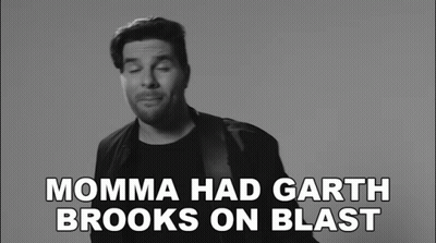 Black And White Man With Momma Had Garth Brooks On Blast GIF