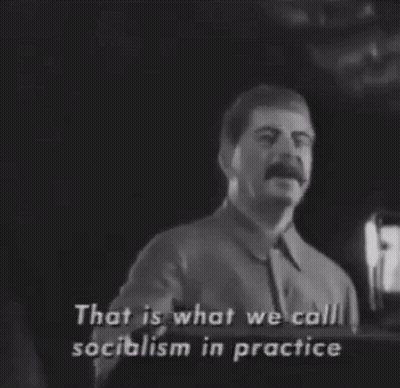 Black And White Man With Socialism In Practice GIF