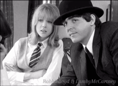 Black And White Man Woman Robbie Boyd Lambumccartney GIF