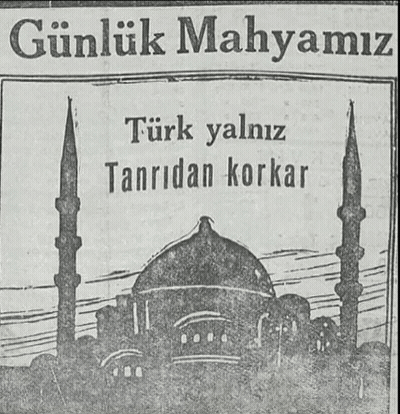 Black And White Mosque Günlük Mahyamiz Turk Yalnız Tanridan Korkar GIF