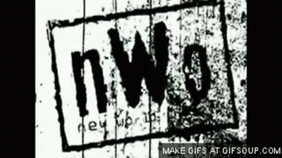 Black And White N.W.O. Logo GIF