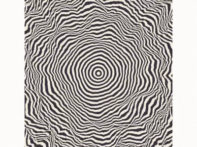 Black And White Optical Illusion Spiral GIF