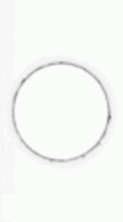 Black And White Oval GIF