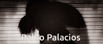 Black And White Pablo Palacios With Shadow GIF