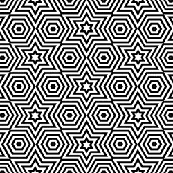 Black And White Pattern Optical Illusion GIF