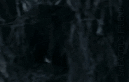 Black And White Person In Forest Master Looks After Us GIF