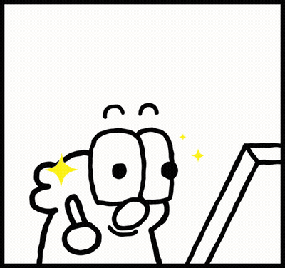 Black And White Person Looking At Screen GIF