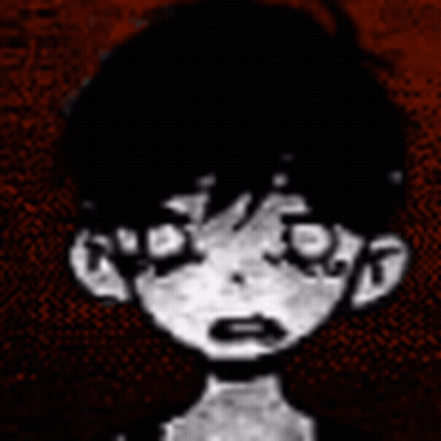 Black And White Person's Face GIF