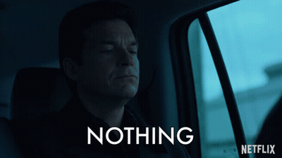 Black And White Person Saying I'm Nothing GIF