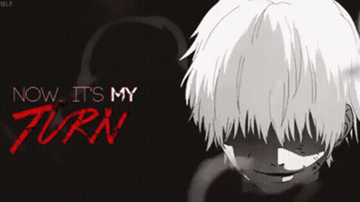 Black And White Person Saying Now It's My Turn GIF