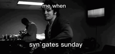 Black And White Person Syn Gates Sunday GIF