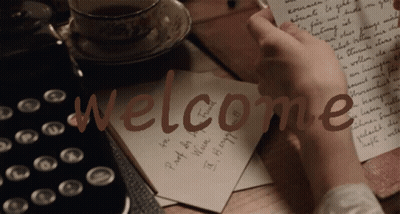 Black And White Person Writing With Pen GIF