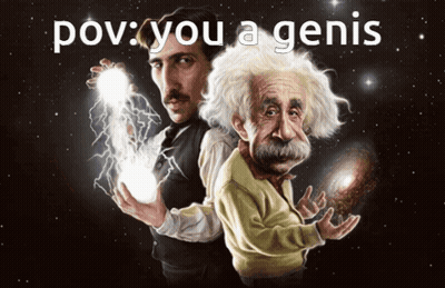 Black And White Photo Albert Einstein Gifgari.com GIF