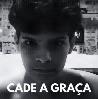 Black And White Photo Cade A Graça GIF