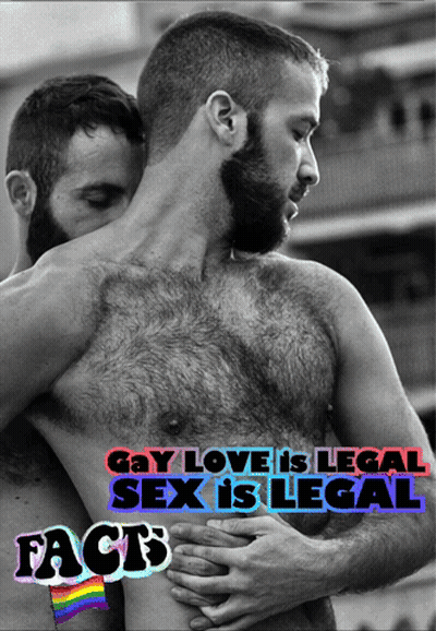 Black And White Photo Gay Love Is Legal Sex Is Legal Facts GIF