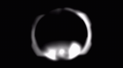 Black And White Photo Of A Person's Face GIF
