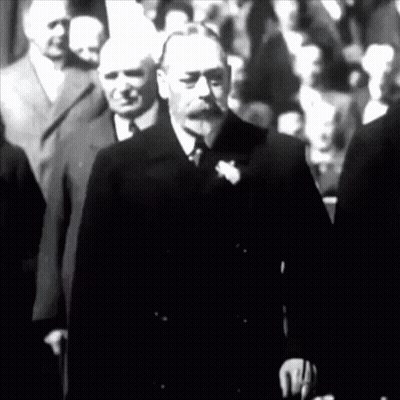 Black And White Photo Of Bearded Man GIF