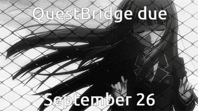 Black And White Photo Of Girl Behind Fence September 26 GIF