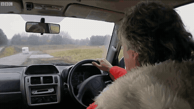 Black And White Photo Of Jeeps GIF