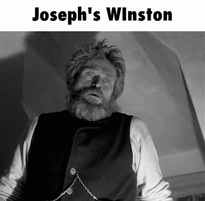 Black And White Photo Of Joseph Winston GIF
