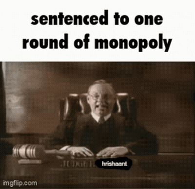 Black And White Photo Of Judge At Desk GIF