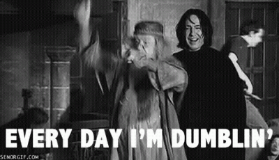 Black And White Photo Of Man And Woman Dancing Every Day I'm Dumpling GIF
