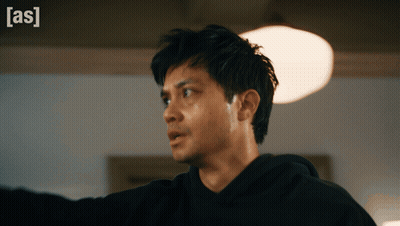 Black And White Photo Of Man Saying I Am Innocent GIF