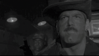 Black And White Photo Of Man Saying You Ain T Heard GIF