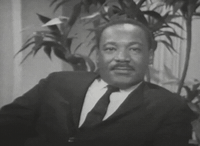 Black And White Photo Of Martin Luther King Jr GIF