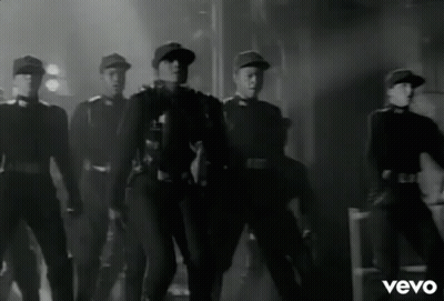 Black and White Photo of Men With Vevo