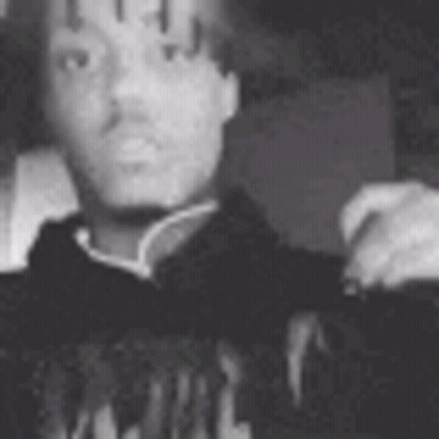 Black And White Photo Of Person Wearing Crown GIF