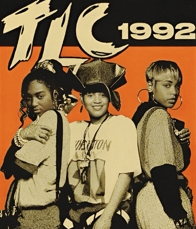 Black And White Photo Of Three Women 1992 GIF