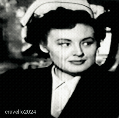 Black And White Photo Of Woman Cravello2024 GIF