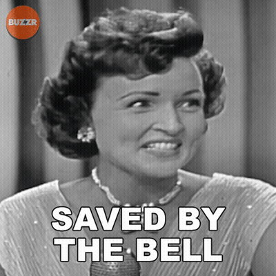 Black And White Photo Of Woman Saved By The Bell GIF