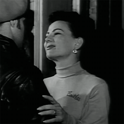 Black And White Photo Of Woman Saying Remember GIF