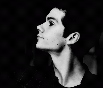 Black And White Photo Of Young Man With Nose Ring GIF