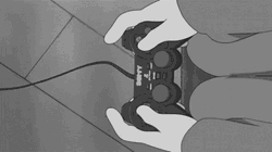 Black And White Play Station Control GIF