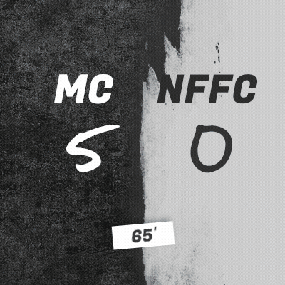 Black And White Poster Saying MC NBFC So GIF