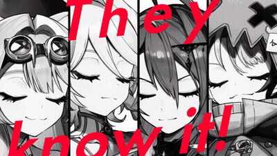 Black And White Poster They Know It In Red GIF